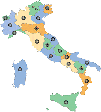  Vai alla pagina --> Indirizzi Sedi Regionali Admo